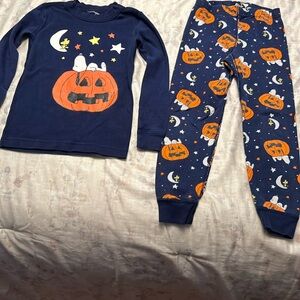 Snoopy Halloween unisex Hanna Andersson pjs size 5 (110cm)
